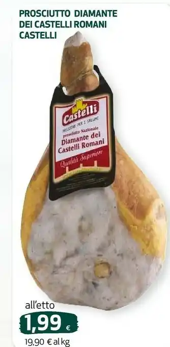 Coop Prosciutto diamante dei romani offerta