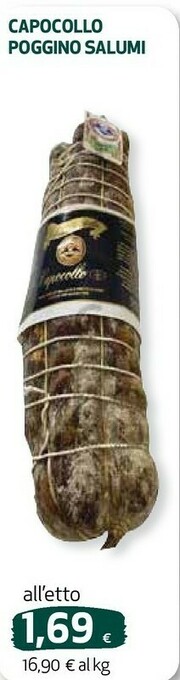 Coop Capocollo poggino salumi offerta