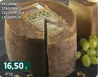 Coop Pecorino stagionato cacio ercole offerta