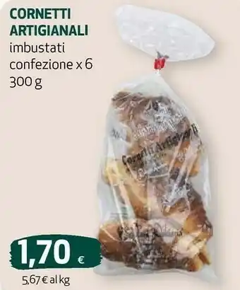 Coop Cornetti artigianali offerta