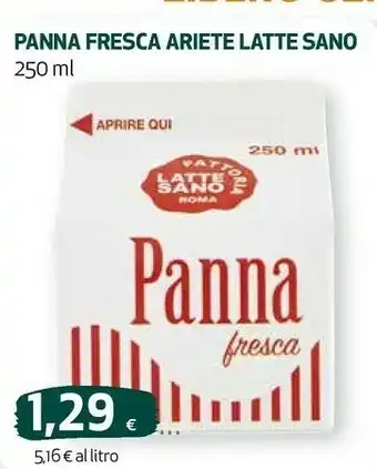 Coop Latte sano panna fresca 250 ml offerta