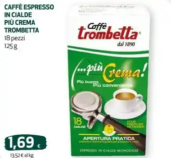 Coop Caffè trombetta - l'espresso più crema 55 g(ml) offerta