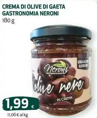 Coop Crema di olive di gaeta gastronomia neroni offerta
