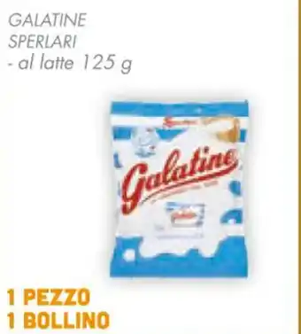 Conad GALATINE SPERLARI al latte 125 g offerta