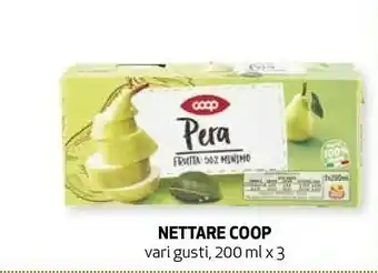 Coop Coop - pera nettare 200 ml offerta