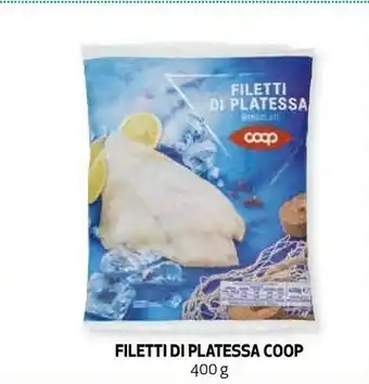 Coop Coop - filetti di platessa surgelati 400 g(ml) offerta