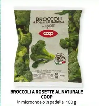Coop Coop - broccoli a rosette al naturale surgelati 400 g(ml) offerta