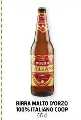 Coop Coop birra malto d' orzo 100% italiano offerta