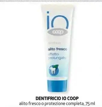 Coop Coop - dentifricio io 75 ml offerta