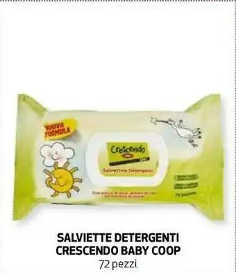 Coop Coop salviette detergenti crescendo baby offerta