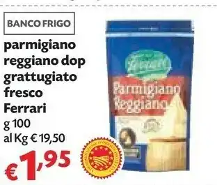 Pam Ferrari - parmigiano reggiano grattugiato fresco offerta