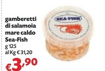 Pam Gamberetti di salamoia mare caldo offerta