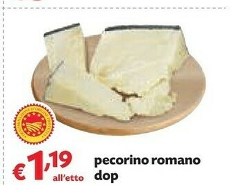 Pam Pecorino romano dop offerta