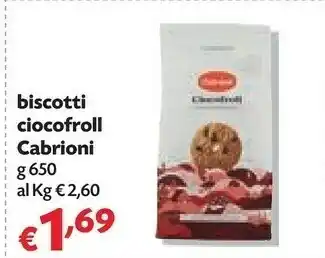 Pam Cabrioni - ciocofroll con gocce di cioccolato 650 g(ml) offerta