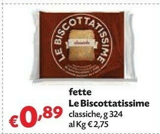 Pam Fette le biscottatissime classiche offerta