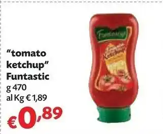 Pam Funtastic - tomato ketchup 470 g(ml) offerta