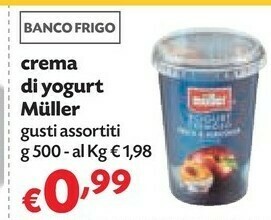 Pam Muller - crema di yogurt offerta