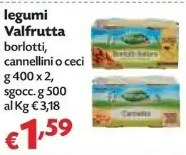 Pam Legumi borlotti offerta