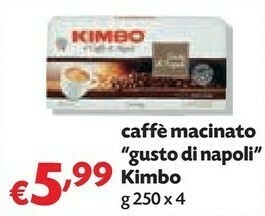 Pam Caffè macinato gusto di napoli offerta