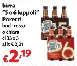 Pam Birra 6 luppoli offerta