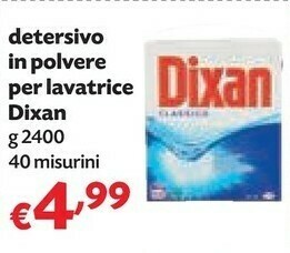 Pam Detersivo in polvere per lavatrice offerta