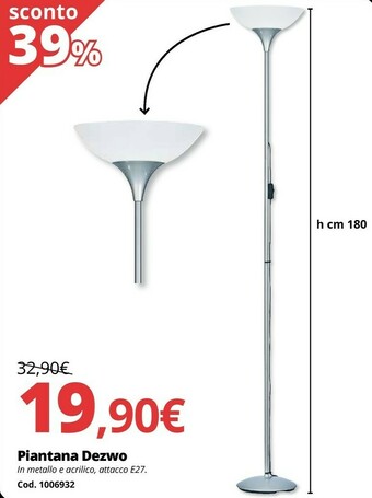 Brico Io Piantana dezwo offerta