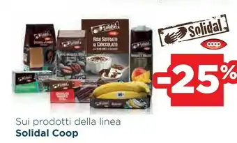 Coop Solidal coop sui prodotti della linea offerta