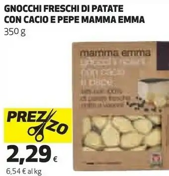 Coop Gnocchi freschi di patate con cacio offerta