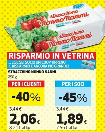 Coop Stracchino offerta