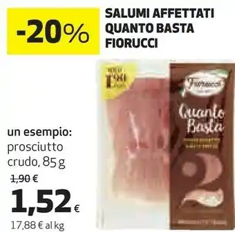 Coop Salumi affettati quanto basta offerta