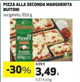 Coop Pizza alla seconda margherita offerta