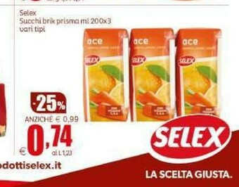 Elite Succhi di frutta offerta
