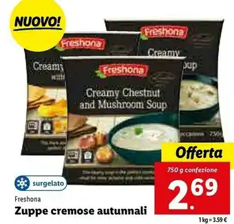 Lidl Zuppe cremose autunnali offerta