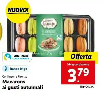 Macarons ai gusti autunnali