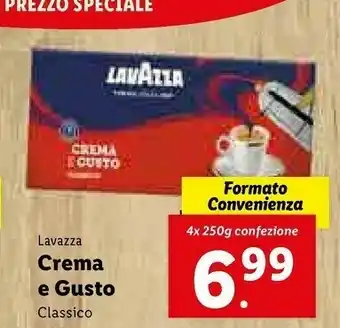 Lidl Crema e gusto classico offerta