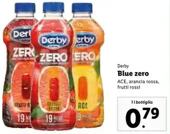 Lidl Derby blue - ace zero senza zuccheri aggiunti 500 g(ml) offerta
