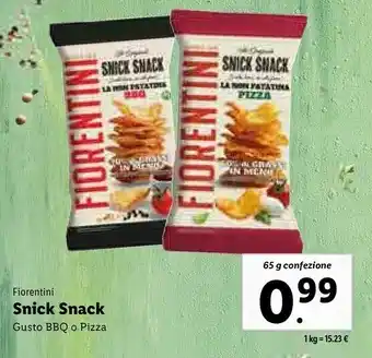 Lidl Snick snack offerta
