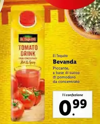 Lidl Bevanda offerta