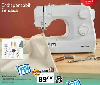 Lidl Macchina da cucire offerta