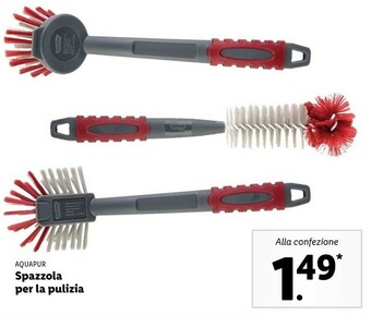 Lidl Aquapur spazzola per la pulizia offerta