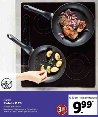 Lidl Ernesto padella offerta
