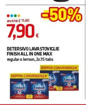 Superconti Detersivo lavastoviglie all in one max regular o lemon offerta