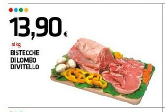 Superconti Bistecche di lombo di vitello offerta