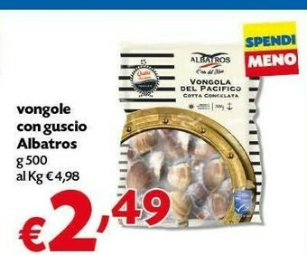 Pam Vongole offerta