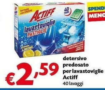 Pam Detersivo lavastoviglie offerta
