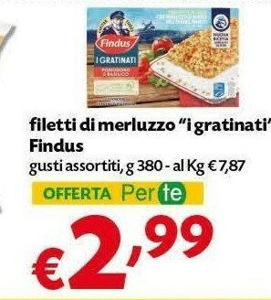 Pam Filetti di merluzzo offerta