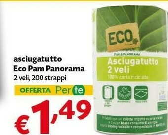 Pam Rotoli di carta offerta