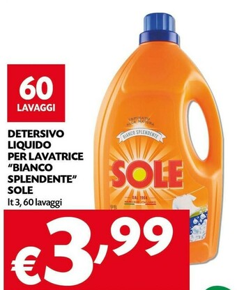 Pam Detersivo lavatrice offerta