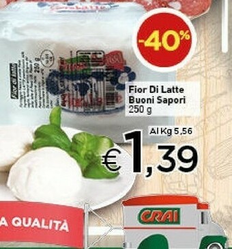 Crai Fior di latte offerta