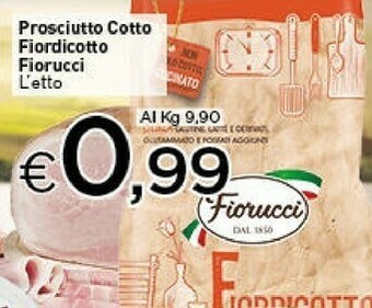 Crai Prosciutto cotto offerta